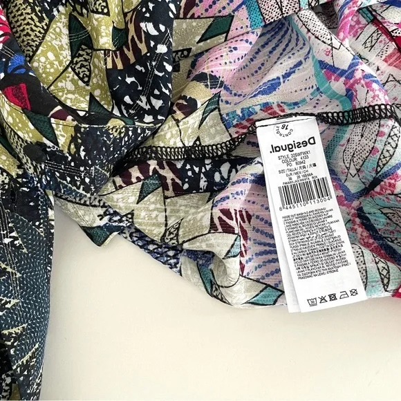 Desigual Lurex Midi Skirt - Picture 9 of 12